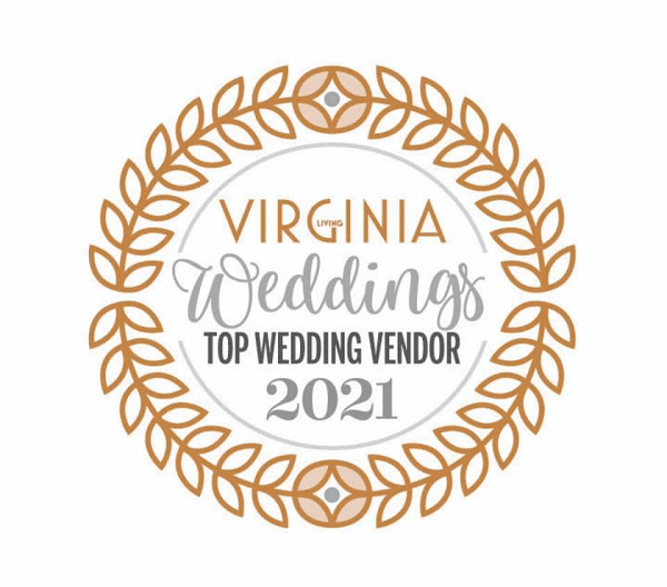 Virginia Living Top Wedding Vendor 2021